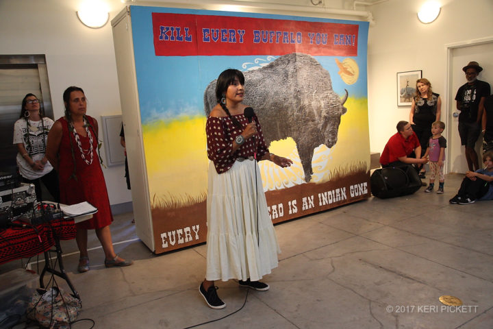 First Daughter and the Black Snake screening in Santa Fe on Winona LaDuke’s birthday.