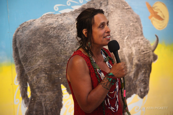 First Daughter and the Black Snake screening in Santa Fe on Winona LaDuke’s birthday.